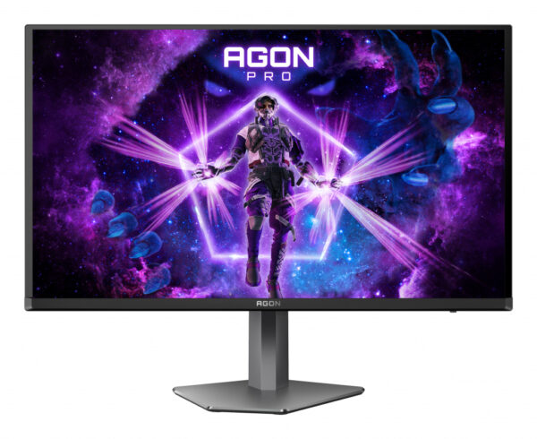 AOC AGON PRO AG276QKD2 computer monitor 67,3 cm (26.5") 2560 x 1440 Pixels Quad HD QD-OLED Zwart, Grijs - Afbeelding 3