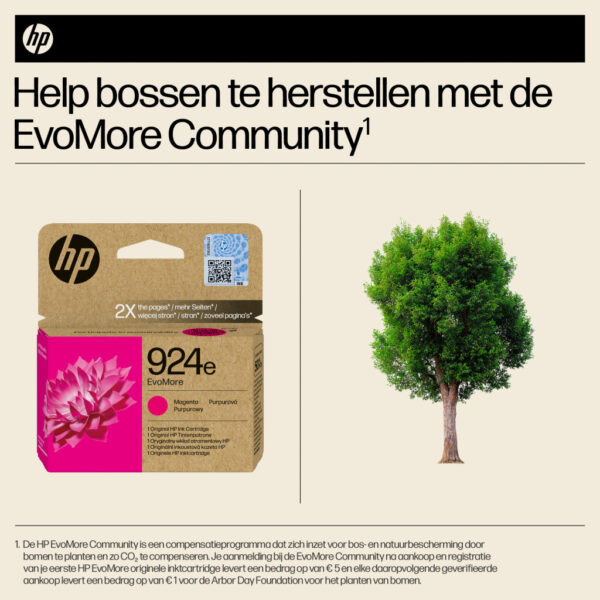 HP 924e EvoMore originele magenta inktcartridge - Afbeelding 7