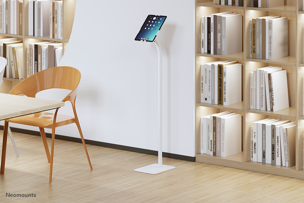 Neomounts FL15-625WH1 Tablet vloerstandaard 7.9-11" - vergrendelbaar - universeel - Afbeelding 15