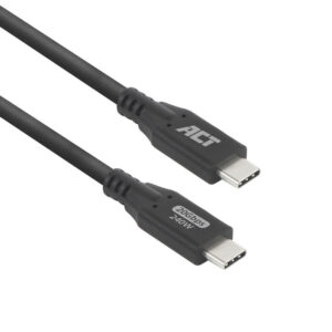 ACT USB4 20Gbps 240W USB Type-C kabel, 1 meter