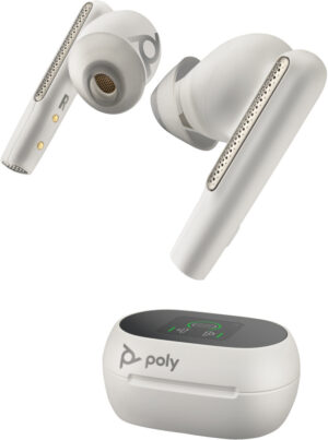 POLY Voyager Free 60/60+ witte oordopjes (2 stuks)