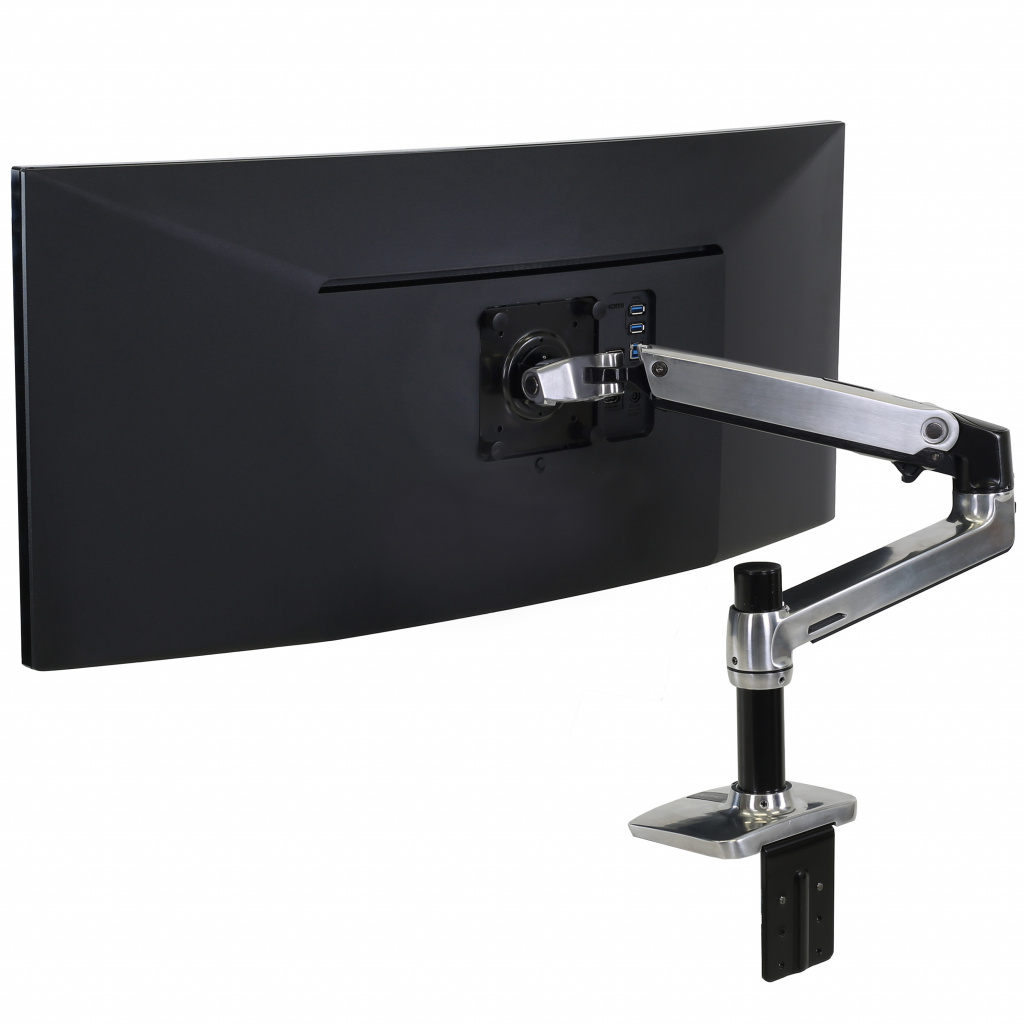 Ergotron LX Series Desk Mount LCD Arm 86,4 cm (34") Bureau Zwart