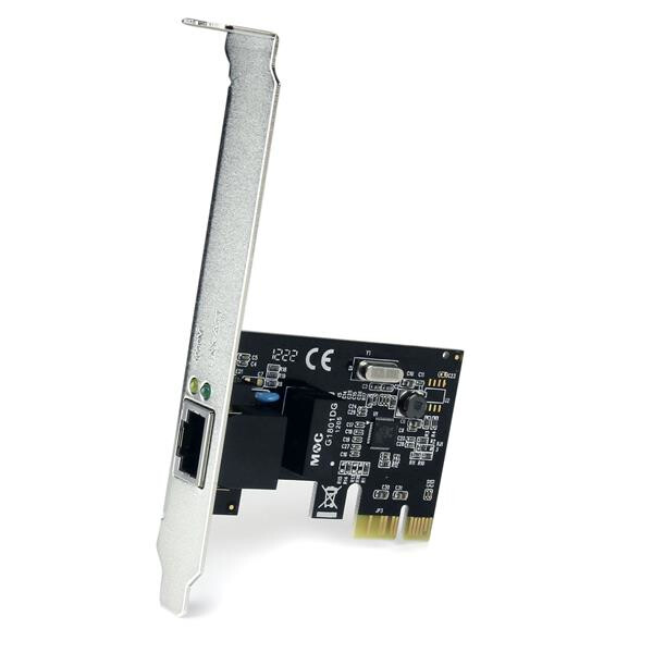 StarTech.com 1-poort PCI Express PCIe gigabit netwerkserver NIC-kaart dubbelprofiel - Afbeelding 2