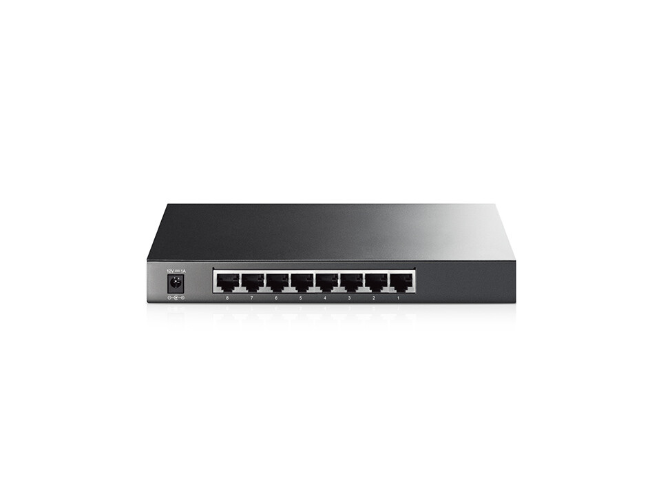 TP-Link JetStream TL-SG2008 netwerk-switch Managed L2/L2+ Gigabit Ethernet (10/100/1000) Zwart - Afbeelding 3
