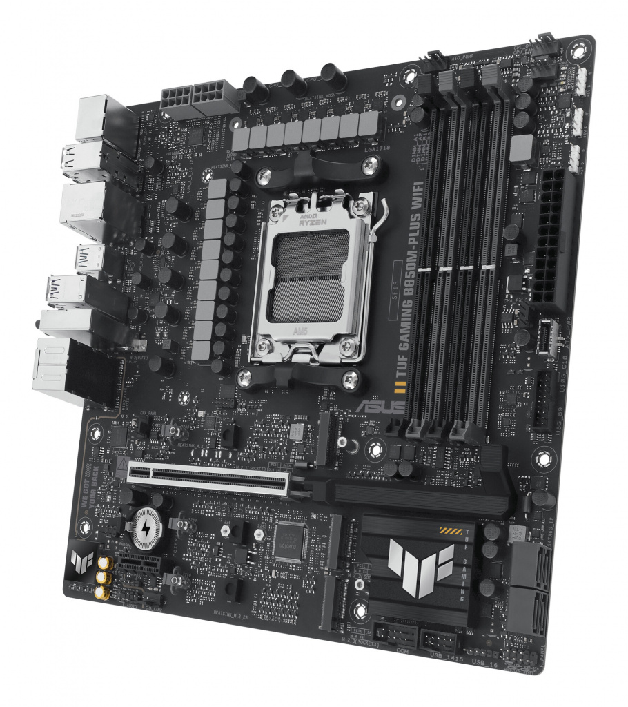 ASUS TUF GAMING B850M-PLUS WIFI AMD B850 Socket AM5 micro ATX - Afbeelding 5