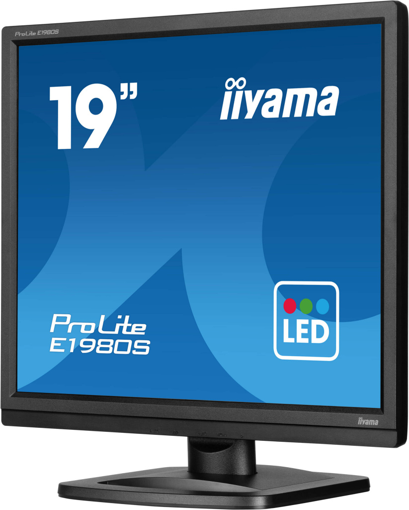 iiyama ProLite E1980S-B1 computer monitor 48,3 cm (19") 1280 x 1024 Pixels VGA LED Zwart - Afbeelding 4