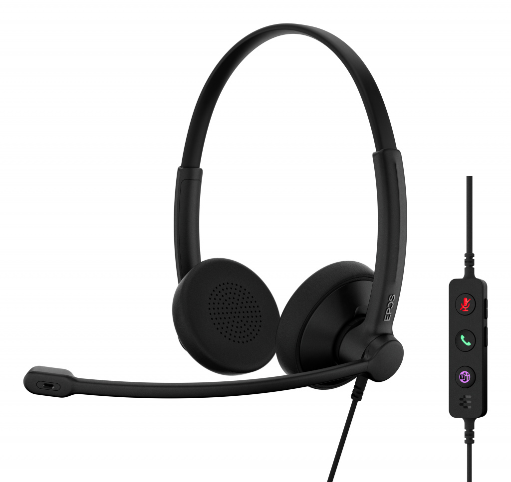 EPOS IMPACT 100 Headset Bedraad Hoofdband Kantoor/callcenter USB Type-C / USB Type-A Zwart - Afbeelding 10