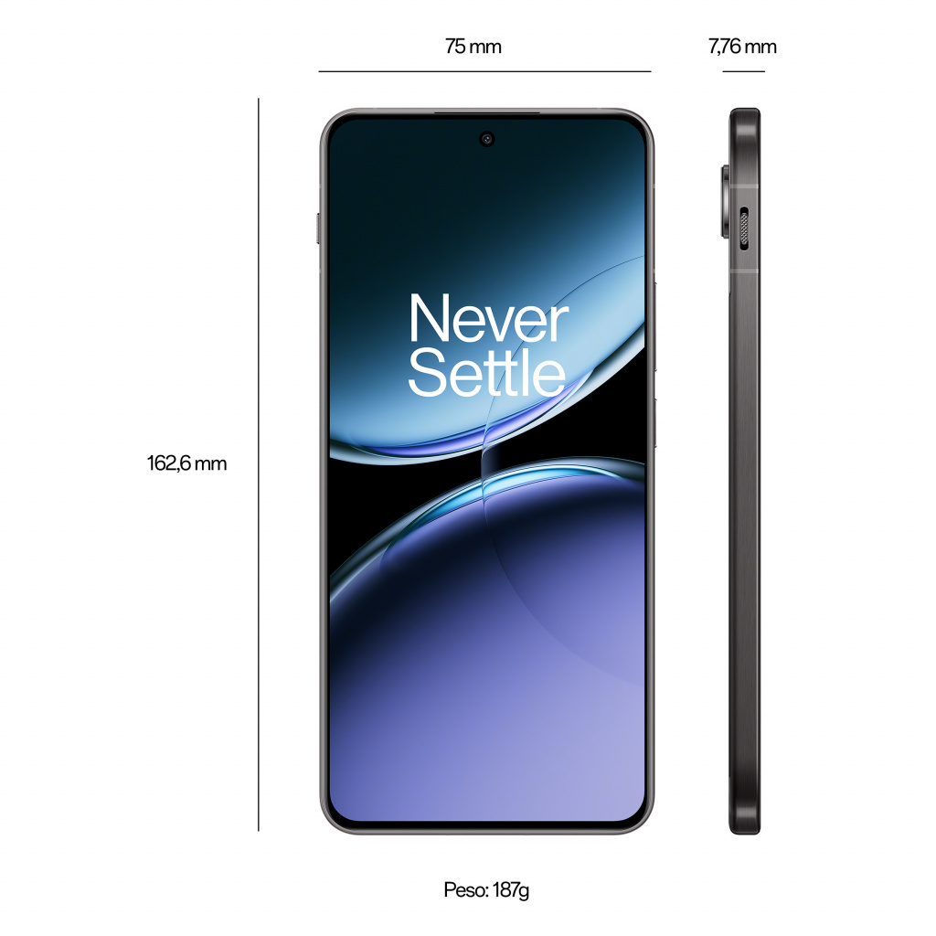 OnePlus Nord 4 17,1 cm (6.74") Dual SIM Android 14 5G USB Type-C 16 GB 512 GB 5500 mAh Zwart - Afbeelding 3