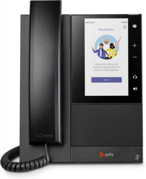 HP Poly CCX 505 Business Media Phone for Microsoft Teams and PoE-enabled IP telefoon