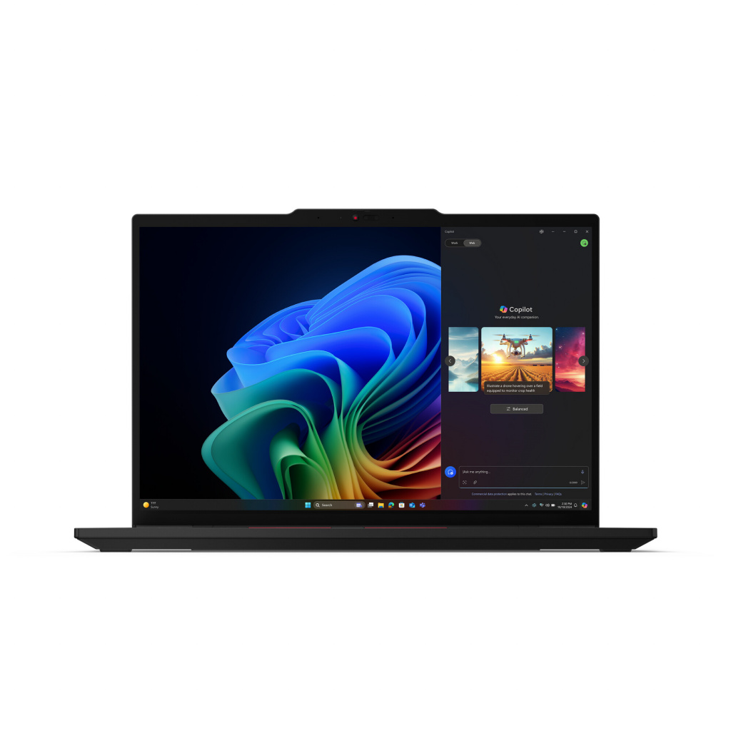 Lenovo ThinkPad T14s Gen 6 (AMD) Copilot+ PC AMD Ryzen AI 7 PRO 360 Laptop 35,6 cm (14") WUXGA 32 GB LPDDR5x-SDRAM 512 GB SSD Wi - Afbeelding 2
