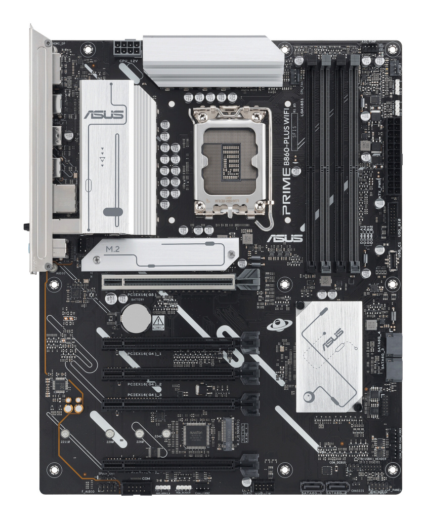 ASUS PRIME B860-PLUS WIFI Intel B860 LGA 1851 (Socket V1) ATX - Afbeelding 2