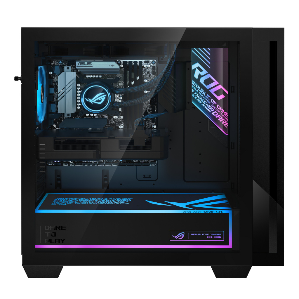 ASUS ROG G700 GM700TZ-R8400F042W AMD Ryzen™ 5 8400F 32 GB DDR5-SDRAM 1 TB SSD AMD Radeon RX 9060 XT Windows 11 Home Tower PC Zwa - Afbeelding 12
