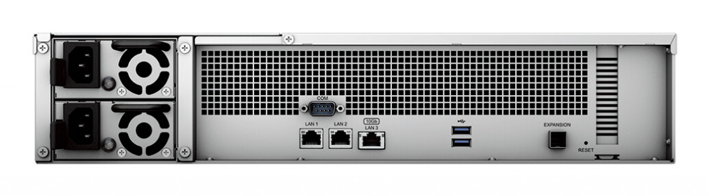 Synology RackStation RS2423+ data-opslag-server NAS Rack (2U) Ryzen Embedded V1780B 8 GB DDR4 0 TB DiskStation Manager Zwart, Gr - Afbeelding 5