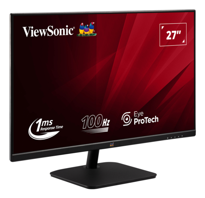 Viewsonic VA2732-H-2 computer monitor 68,6 cm (27") 1920 x 1080 Pixels Full HD LED Zwart - Afbeelding 3