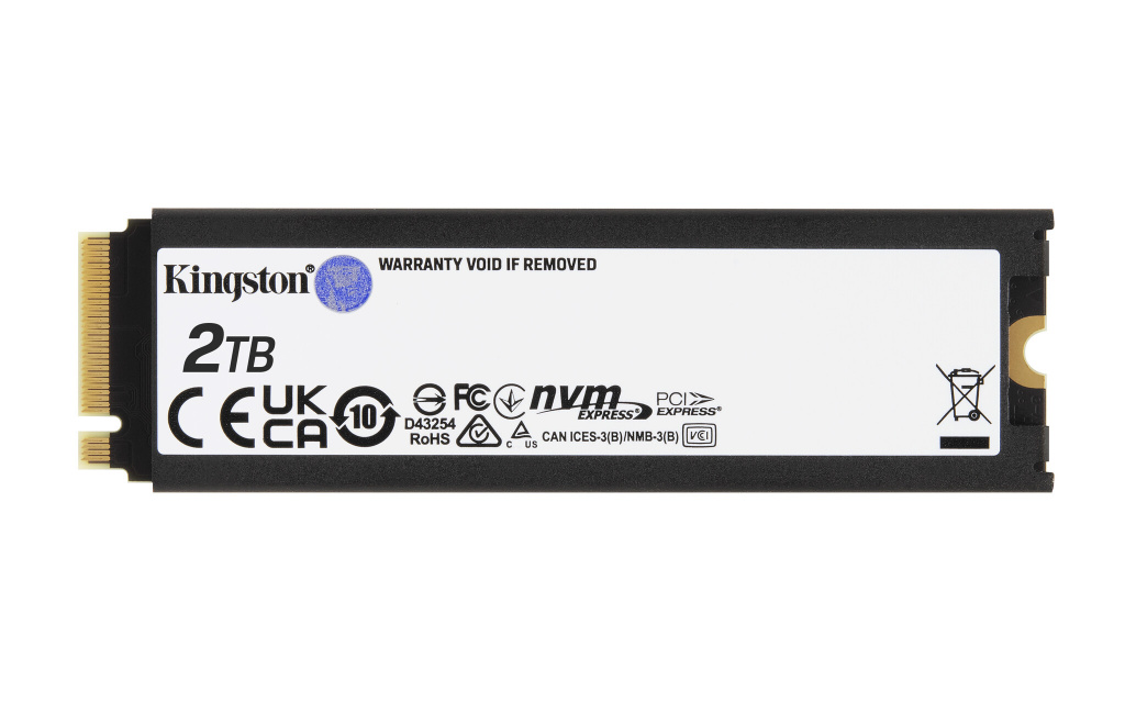 Kingston Technology 2000G RENEGADE PCIe 4.0 NVMe SSD MET HEATSINK - Afbeelding 2