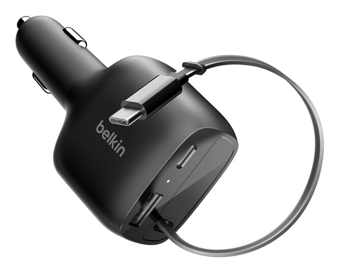 Belkin BoostCharge Universeel Zwart Sigarettenaansteker Snel opladen Binnen - Afbeelding 2
