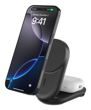 Belkin Qi2 Fitness tracker, Hoofdtelefoons, Smartphone, Smartwatch Zwart USB Draadloos opladen Snel opladen Binnen