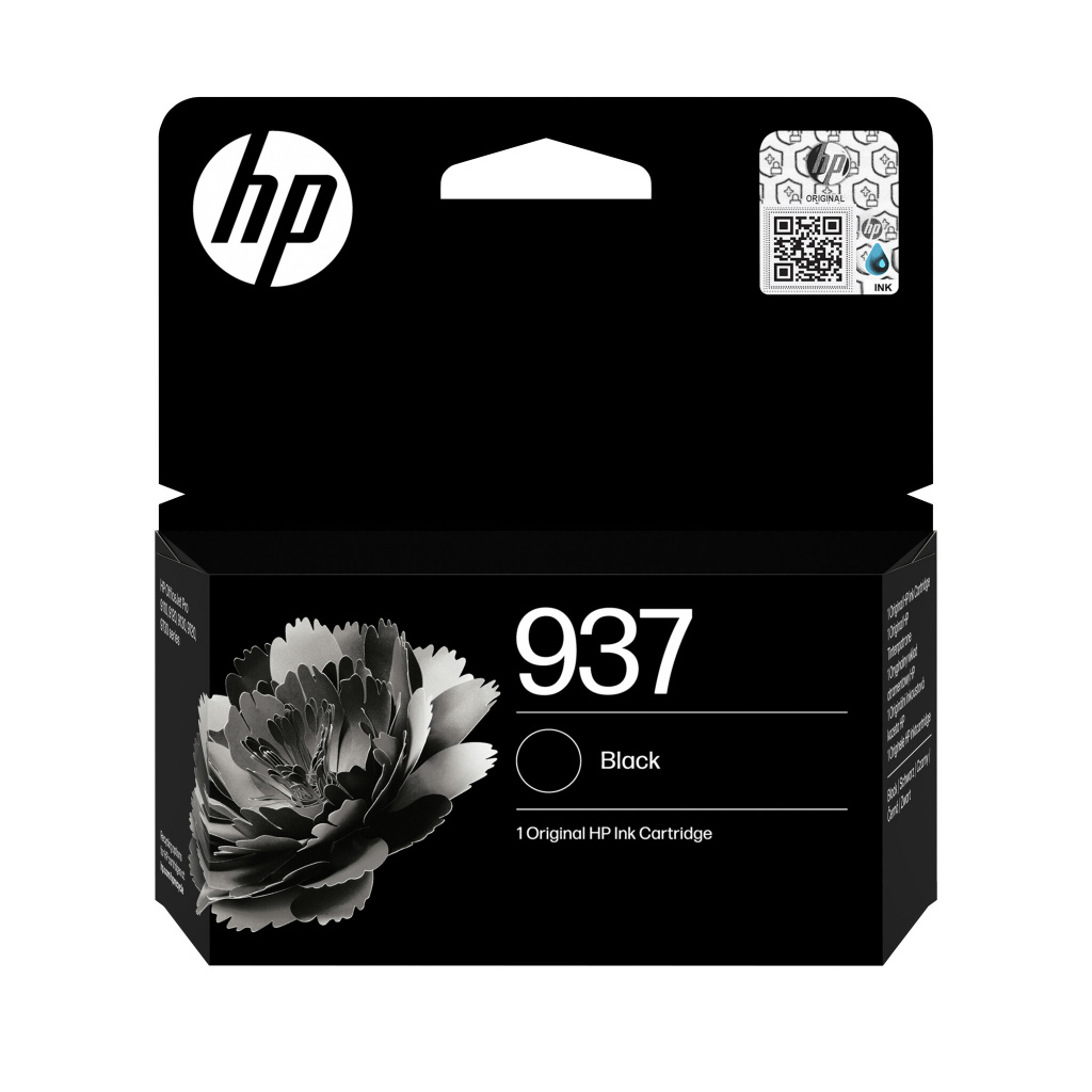 HP 937 originele zwarte inktcartridge