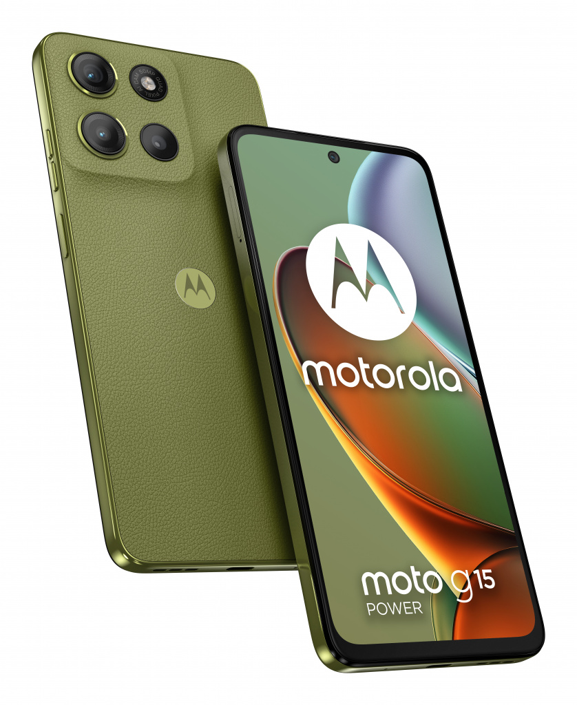 Motorola moto g15 power 17,1 cm (6.72") Dual SIM Android 15 4G USB Type-C 8 GB 512 GB 6000 mAh Groen