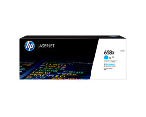 HP 658X originele high-capacity cyaan LaserJet tonercartridge