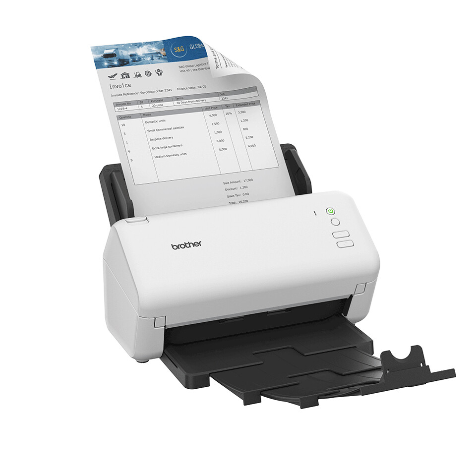 Brother ADS-4100 scanner ADF-scanner 600 x 600 DPI A4 Zwart, Wit - Afbeelding 4
