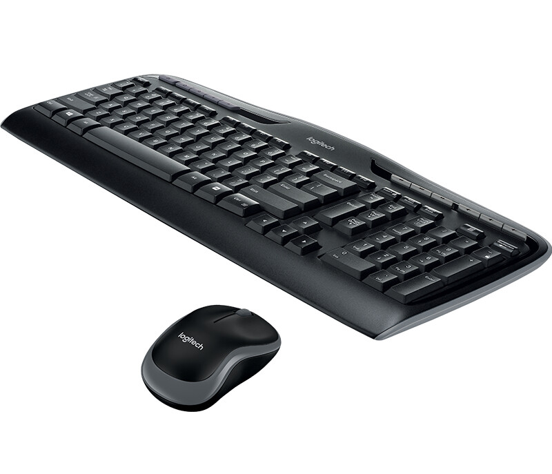 Logitech Wireless Combo MK330 toetsenbord Inclusief muis Thuis USB QWERTY Brits Engels Zwart - Afbeelding 3
