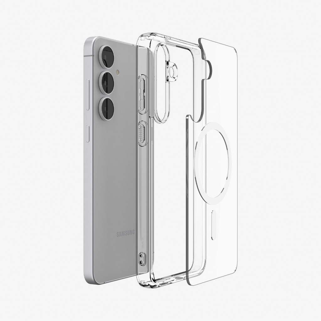 Spigen Ultra Hybrid Metal Ring (MagFit) mobiele telefoon behuizingen 17 cm (6.7") Hoes Transparant, Wit - Afbeelding 5