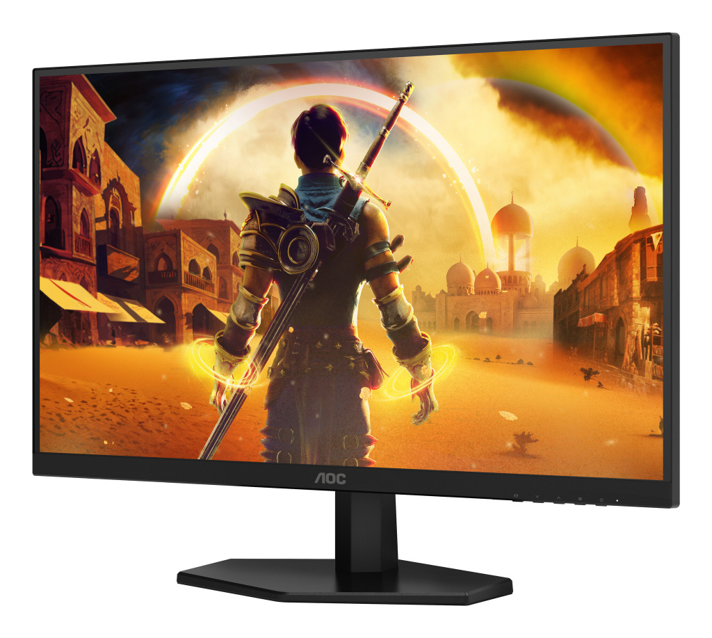 AOC G4 Q27G42ZE computer monitor 68,6 cm (27") 2560 x 1440 Pixels Quad HD LCD Zwart, Rood - Afbeelding 2