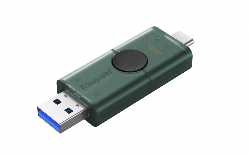 Kingston Technology DataTraveler 256GB USB-A + USB-C 3.2 Gen 1 DuoG2 - Afbeelding 3