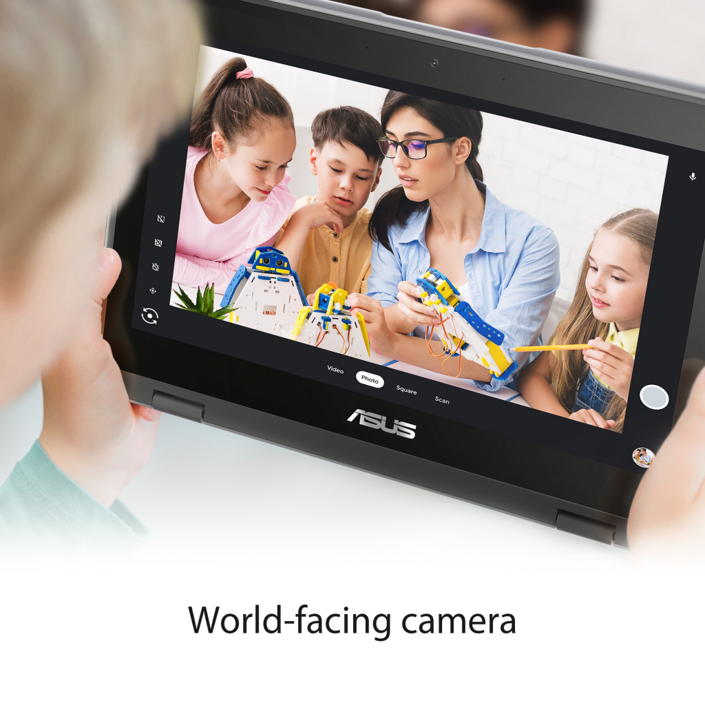 ASUS Chromebook Flip CR1 CR1100FKA-BP0354 Intel® Pentium® Silver N6000 29,5 cm (11.6") Touchscreen HD 4 GB LPDDR4x-SDRAM 64 GB e - Afbeelding 23