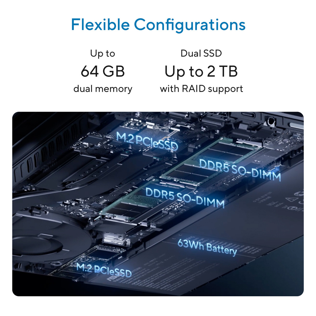 ASUS ExpertBook B5 B5405CCA-LY0021X Intel Core Ultra 7 255H Laptop 35,6 cm (14") WUXGA 32 GB DDR5-SDRAM 1 TB SSD Wi-Fi 7 (802.11 - Afbeelding 19