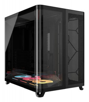 Corsair AIR 5400 LX-R RGB iCUE LINK Midi Tower Zwart