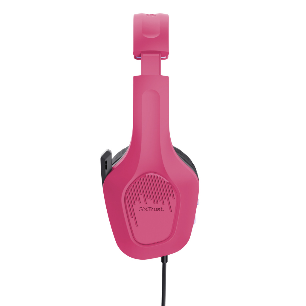 Trust GXT 790 Headset Bedraad Hoofdband Gamen Zwart, Roze - Afbeelding 7