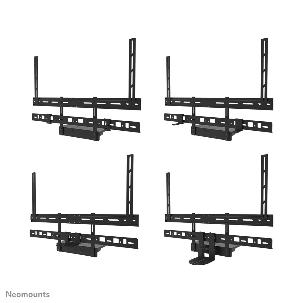 Neomounts AV60-500BL Videobar en laptophouder kit 43-110" - VESA - max 8 kg - universeel - Afbeelding 11