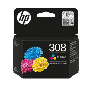 HP 308 originele driekleureninktcartridge