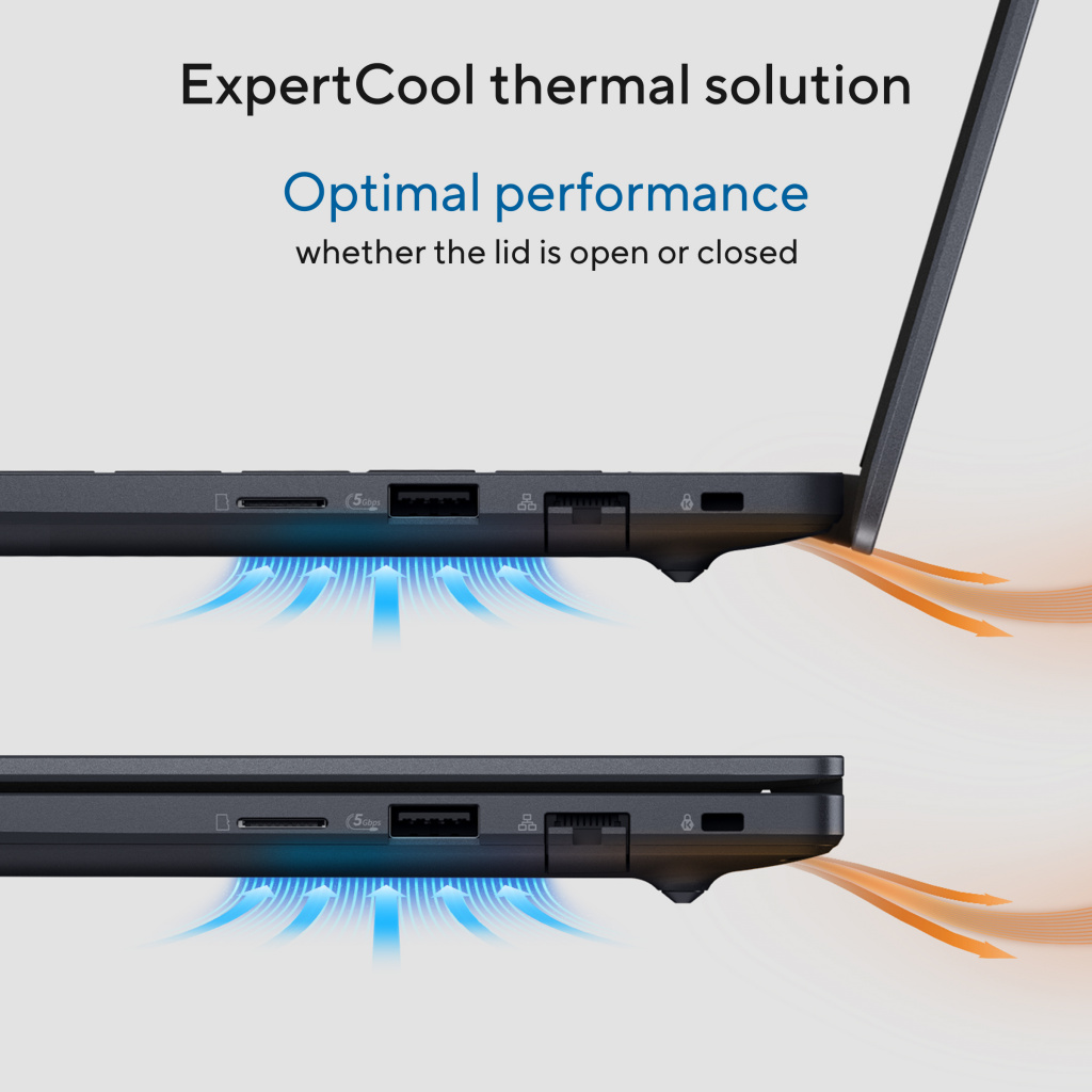 ASUS ExpertBook B3 B3405CCA-LY2050X Intel Core Ultra 7 255H Laptop 35,6 cm (14") WUXGA 16 GB DDR5-SDRAM 512 GB SSD Wi-Fi 6 (802. - Afbeelding 21