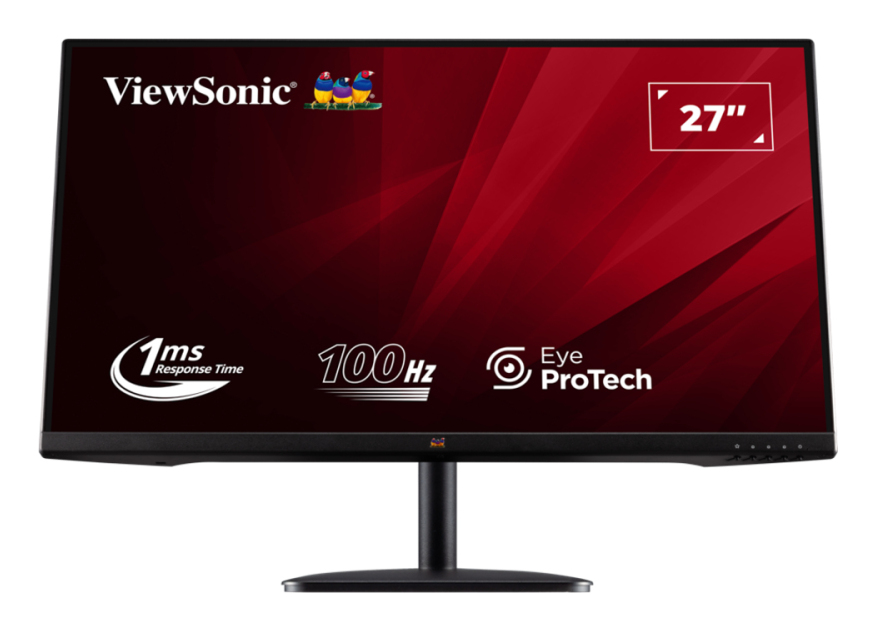 Viewsonic VA2732-H-2 computer monitor 68,6 cm (27") 1920 x 1080 Pixels Full HD LED Zwart - Afbeelding 2