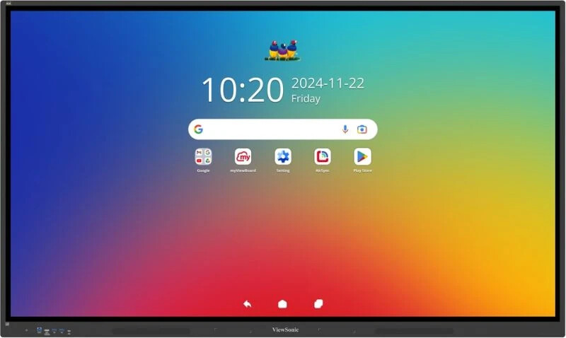 Viewsonic IFP7534 interactief whiteboard 190,5 cm (75") 3840 x 2160 Pixels Touchscreen Zwart