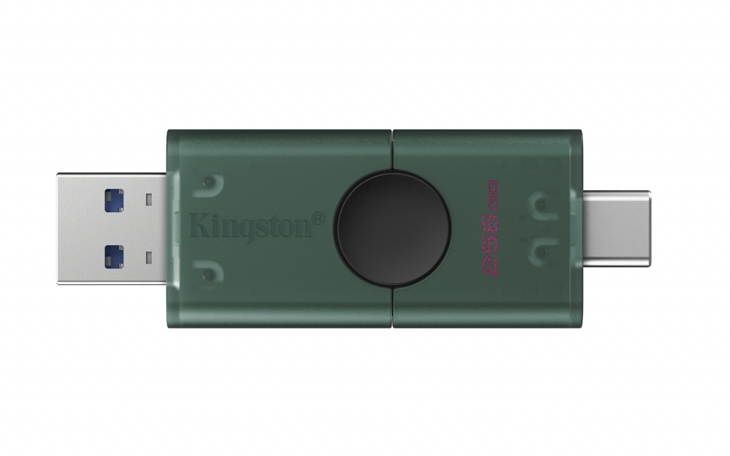 Kingston Technology DataTraveler 256GB USB-A + USB-C 3.2 Gen 1 DuoG2 - Afbeelding 2