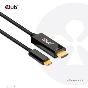 CLUB3D HDMI to USB Type-C 4K60Hz Active Cable M/M 1.8m/6 ft