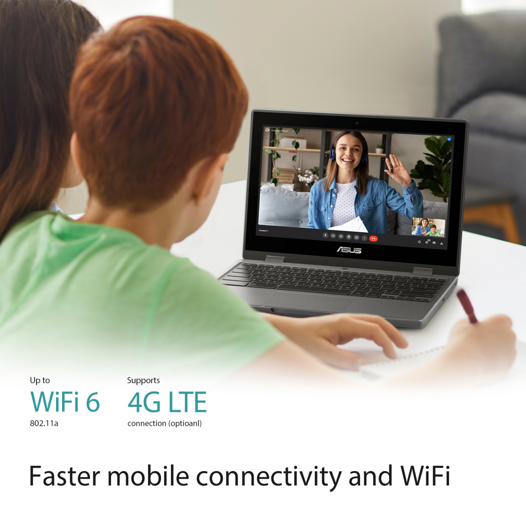 ASUS Chromebook Flip CR1 CR1100FKA-BP0354 Intel® Pentium® Silver N6000 29,5 cm (11.6") Touchscreen HD 4 GB LPDDR4x-SDRAM 64 GB e - Afbeelding 21