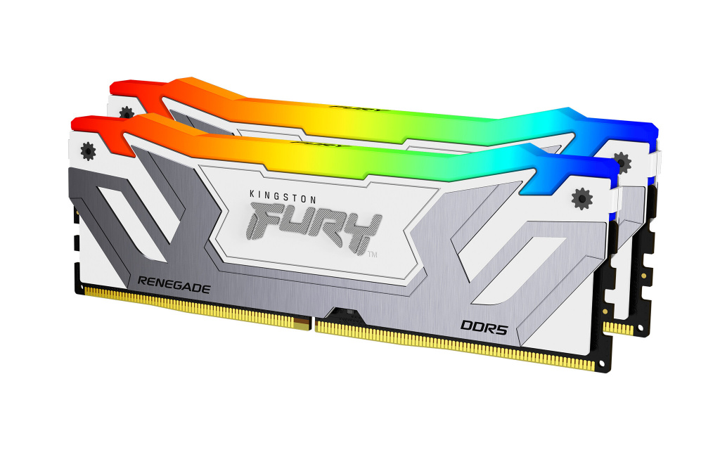 Kingston Technology FURY 24GB 8800MT/s DDR5 CL42 CUDIMM Renegade RGB White - Afbeelding 2