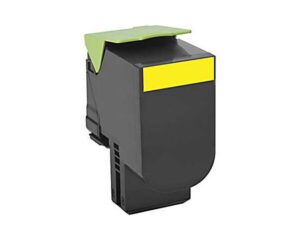 Lexmark 80C0X40 tonercartridge 1 stuk(s) Origineel Geel