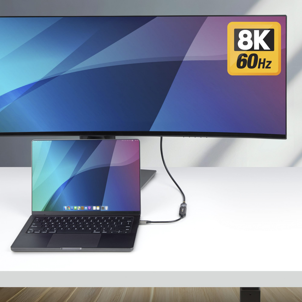 StarTech.com USB-C naar HDMI Adapter, 8K 60Hz / 4K 120Hz, Thunderbolt / USB4 Compatibel, USB C naar HDMI 2.1 Converter, HDR10+, - Afbeelding 5