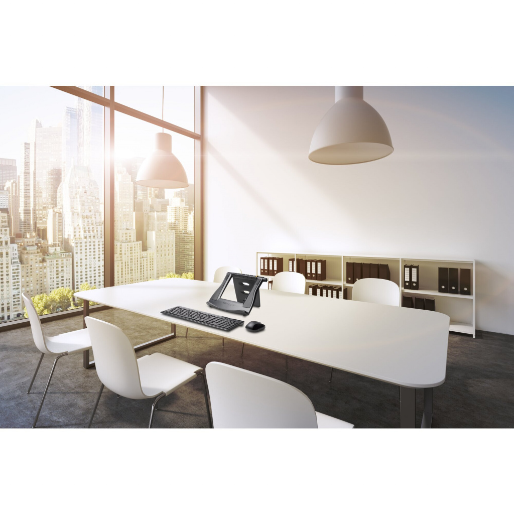 Kensington SmartFit Easy Riser-laptopstandaard met koelfunctie - Zwart - Afbeelding 6