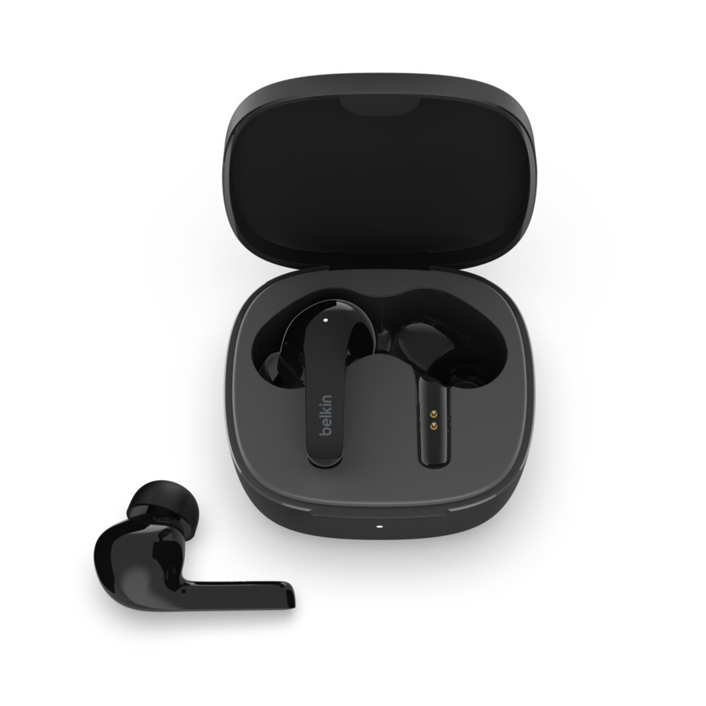 Belkin SOUNDFORM Flow Headset Draadloos In-ear Oproepen/muziek USB Type-C Bluetooth Zwart - Afbeelding 4