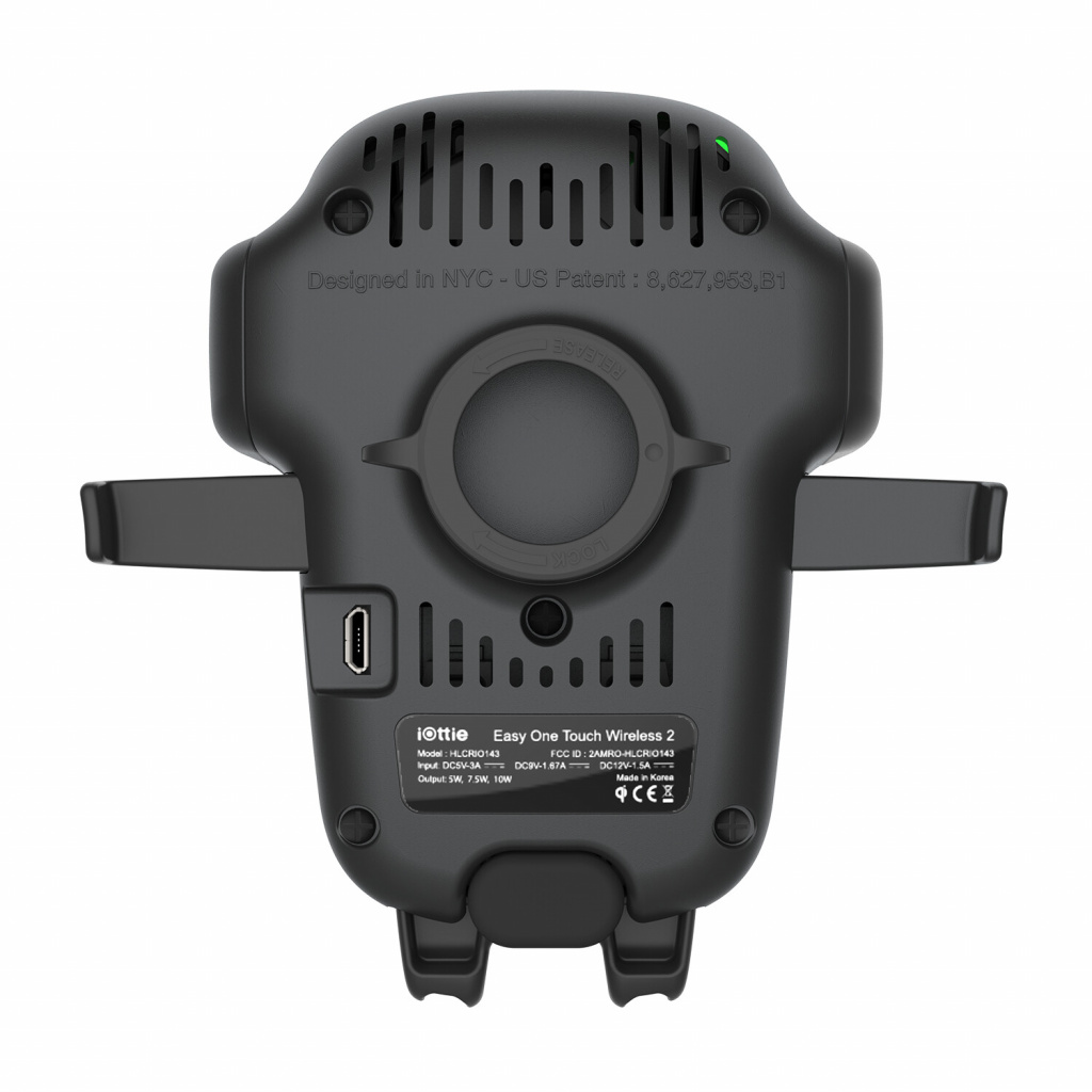 iOttie Easy One Touch Wireless 2 Smartphone Zwart USB Draadloos opladen Snel opladen Auto - Afbeelding 4