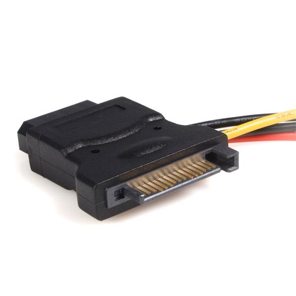 StarTech.com SATA naar LP4 Verloopkabel Voeding met 2 extra LP4 - Afbeelding 2