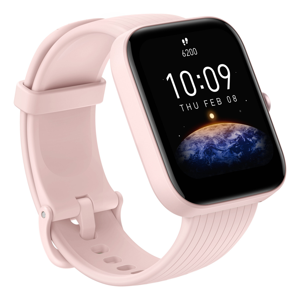 Amazfit Bip 3 Pro 4,29 cm (1.69") TFT 44 mm Digitaal 240 x 280 Pixels Touchscreen Roze GPS - Afbeelding 4