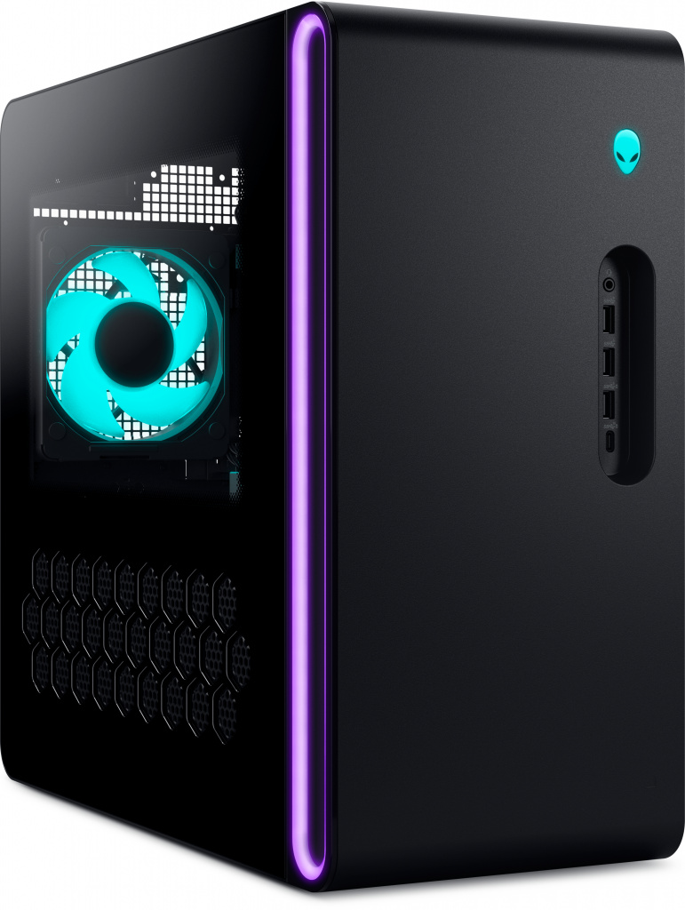 Alienware Aurora ACT1250 Intel Core Ultra 9 285K 32 GB DDR5-SDRAM 2 TB SSD NVIDIA GeForce RTX 5080 Windows 11 Home Desktop PC Zw - Afbeelding 3